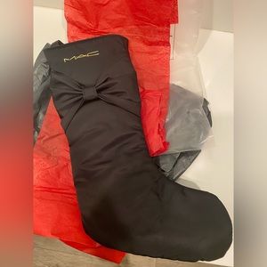 Black Christmas Stocking MAC